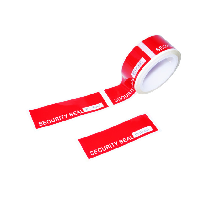 SECURITY TAPE - NUMBERED