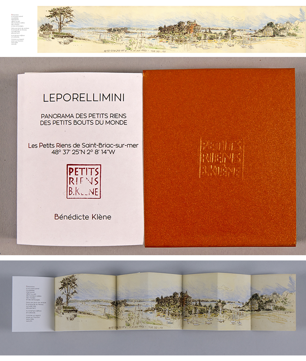 LEPORELLIMINI # 56 // Les Petits Riens de Saint-Briac sur mer. Vue sur la baie du Béchet