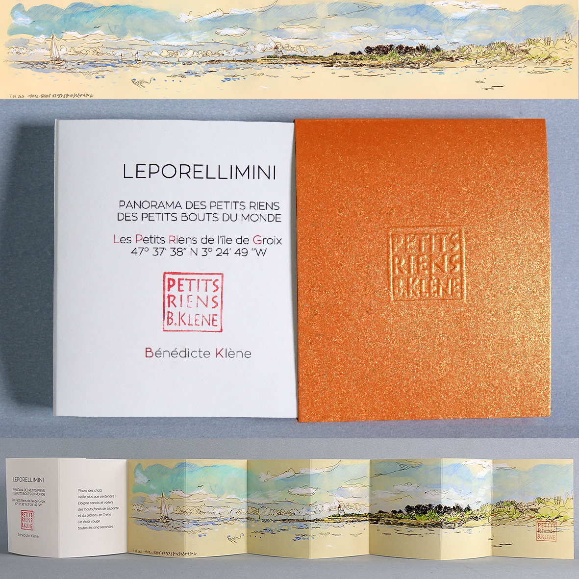 LEPORELLIMINI # 47 // Les Petits Riens de l'île de Groix. Vue de la pointe des Chats