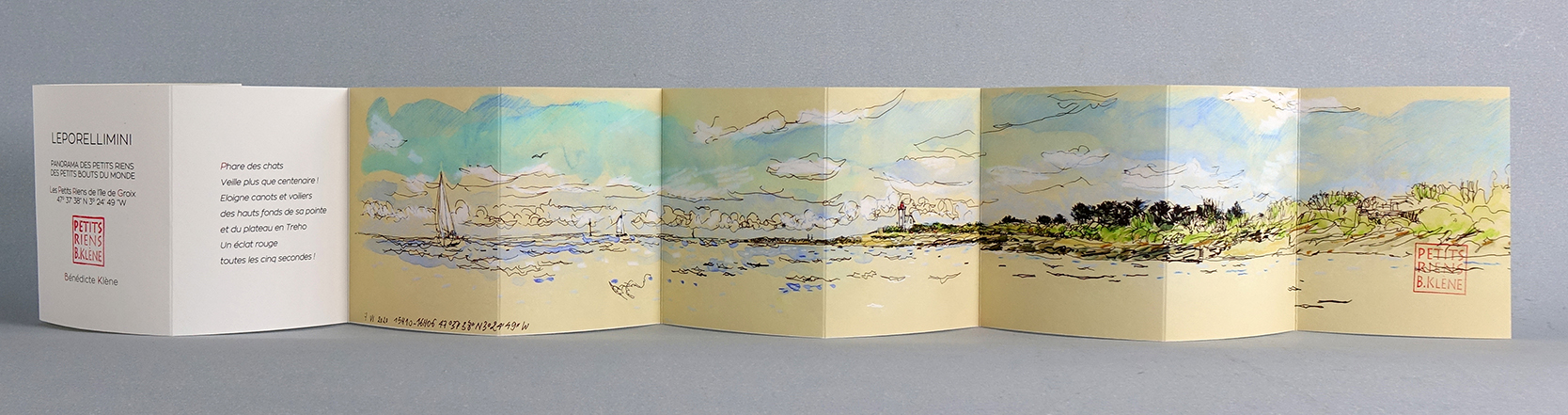 LEPORELLIMINI # 47 // Les Petits Riens de l'île de Groix. Vue de la pointe des Chats