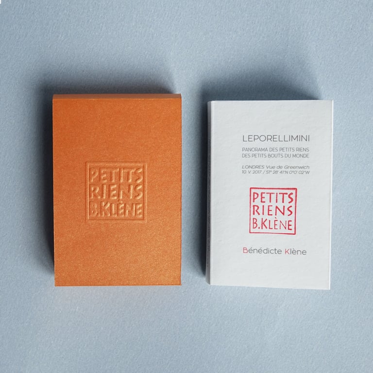 EPORELLIMINI # 21 // Les Petits Riens de Greenwich