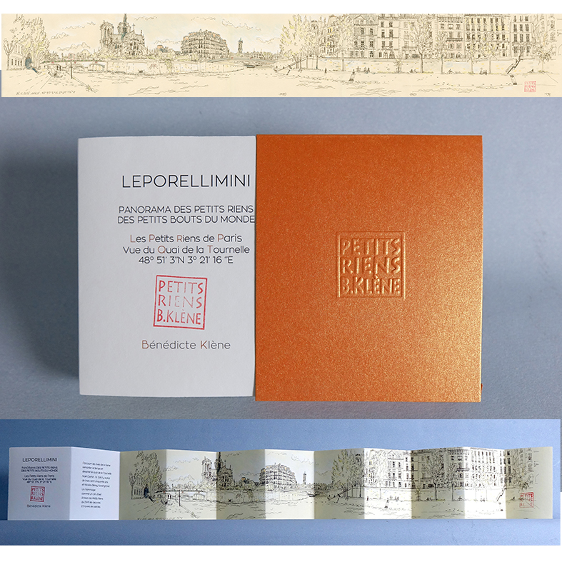 LEPORELLIMINI # 45 // Les Petits Riens de Paris . Vue du quai de la Tournelle