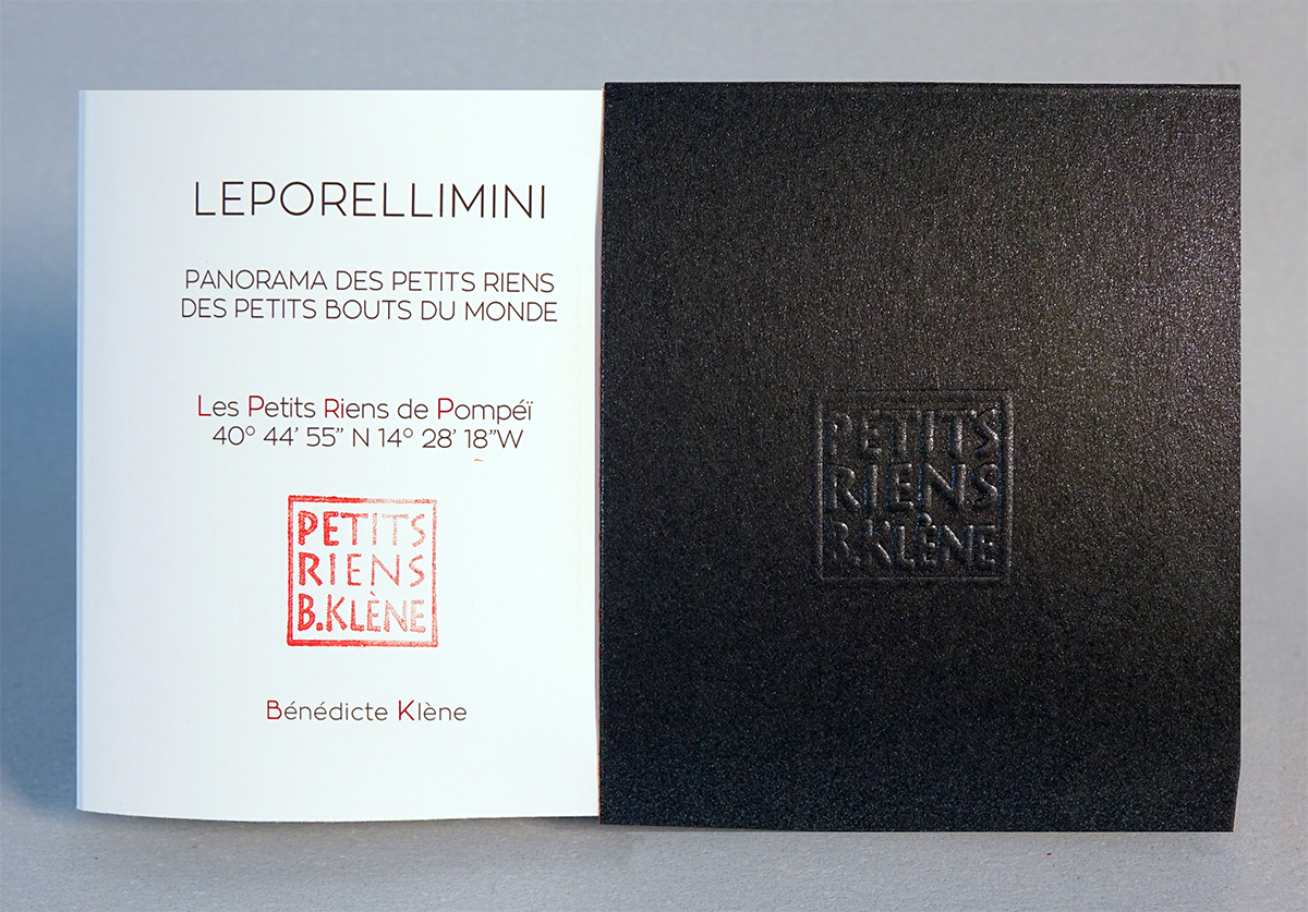 LEPORELLIMINI # 38 // Les Petits Riens de Pompéï