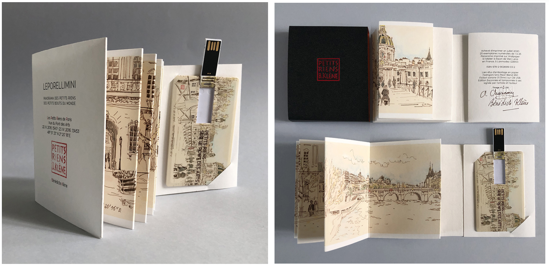 LEPORELLIMINI # 26 // Les Petits Riens de Paris. Vue du Pont des Arts