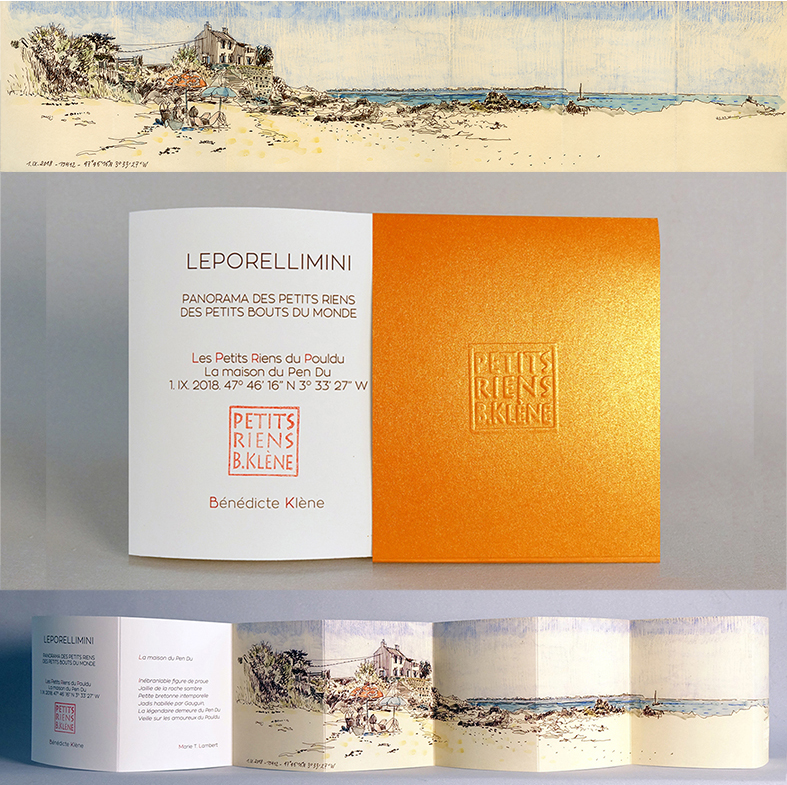 LEPORELLIMINI # 32 // Les Petits Riens du Pouldu. Vue de maison du Pen Dû