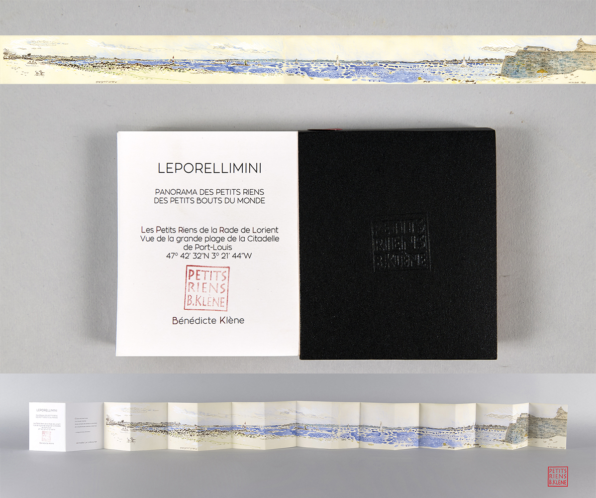 LEPORELLIMINI # 52// Les Petits Riens de Port-Louis. Vue de la grande plage de la Citadelle