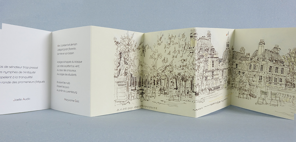 LEPORELLIMINI# 37 // Les Petits Riens de Paris. Vue du jardin du Luxembourg