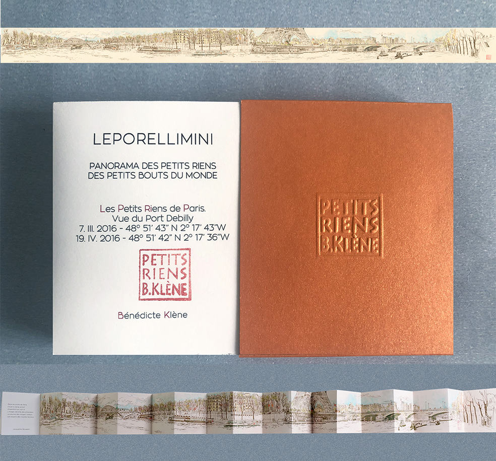 LEPORELLIMINI # 35 // Les Petits Riens de Paris. Vue de Port Debilly