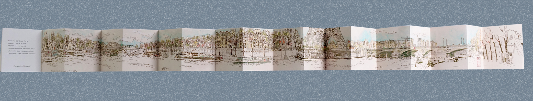 LEPORELLIMINI # 35 // Les Petits Riens de Paris. Vue de Port Debilly