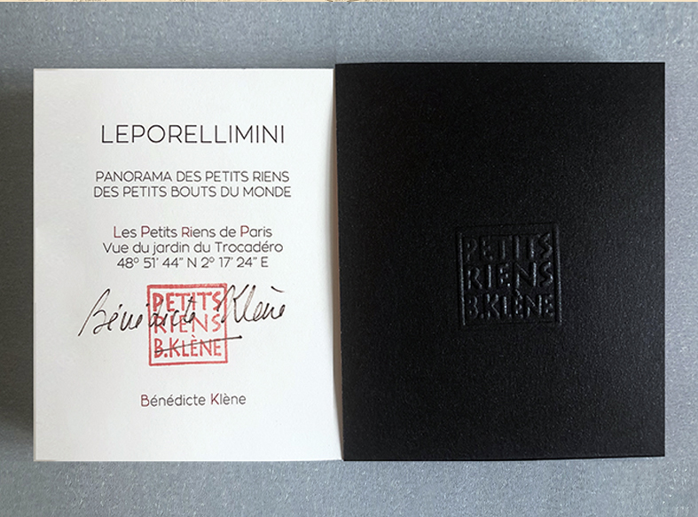 LEPORELLIMINI # 36 // Les Petits Riens de Paris . Vue du jardin du Trocadéro