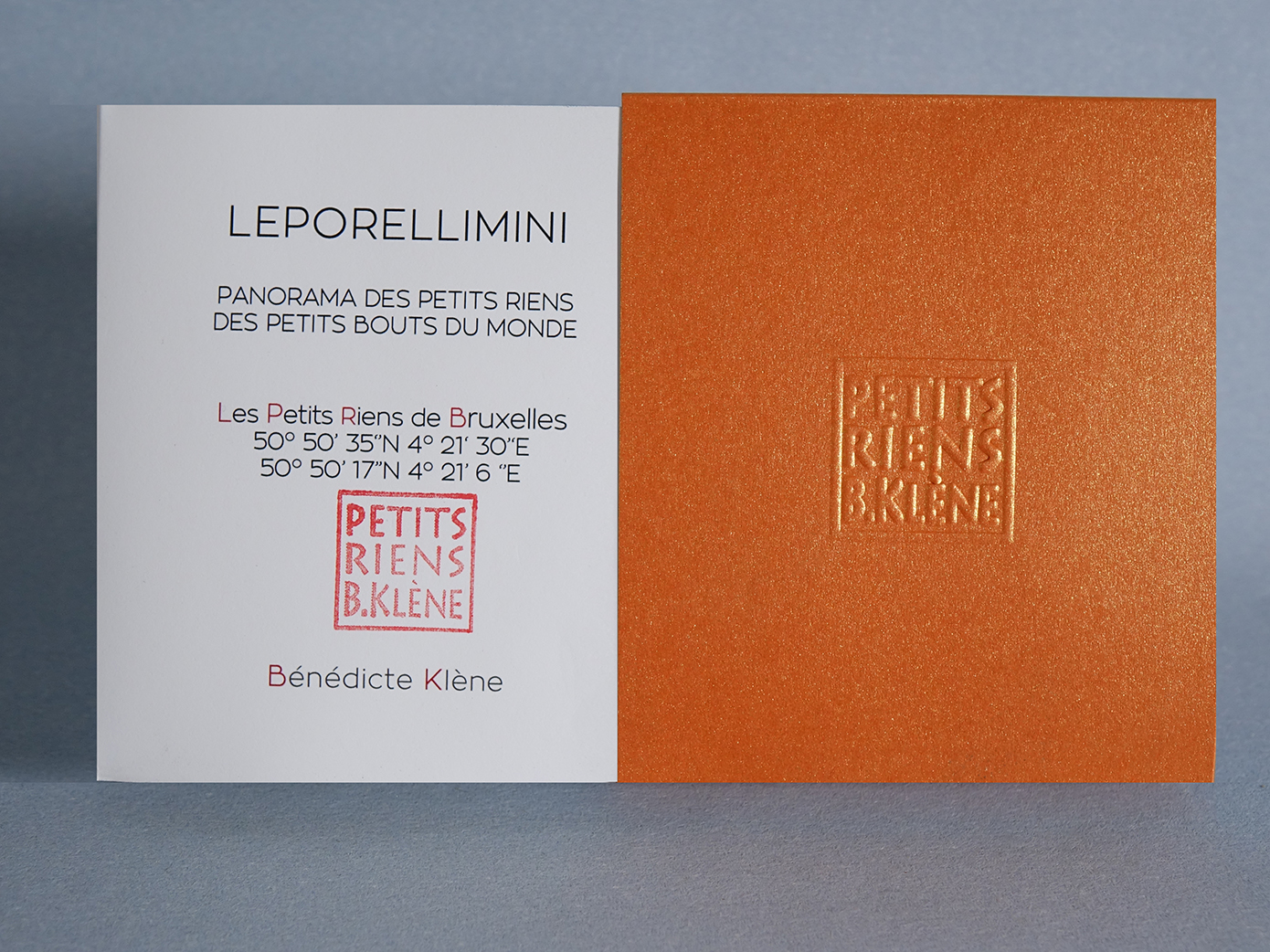 LEPORELLIMINI # 43 // Les Petits Riens de Bruxelles