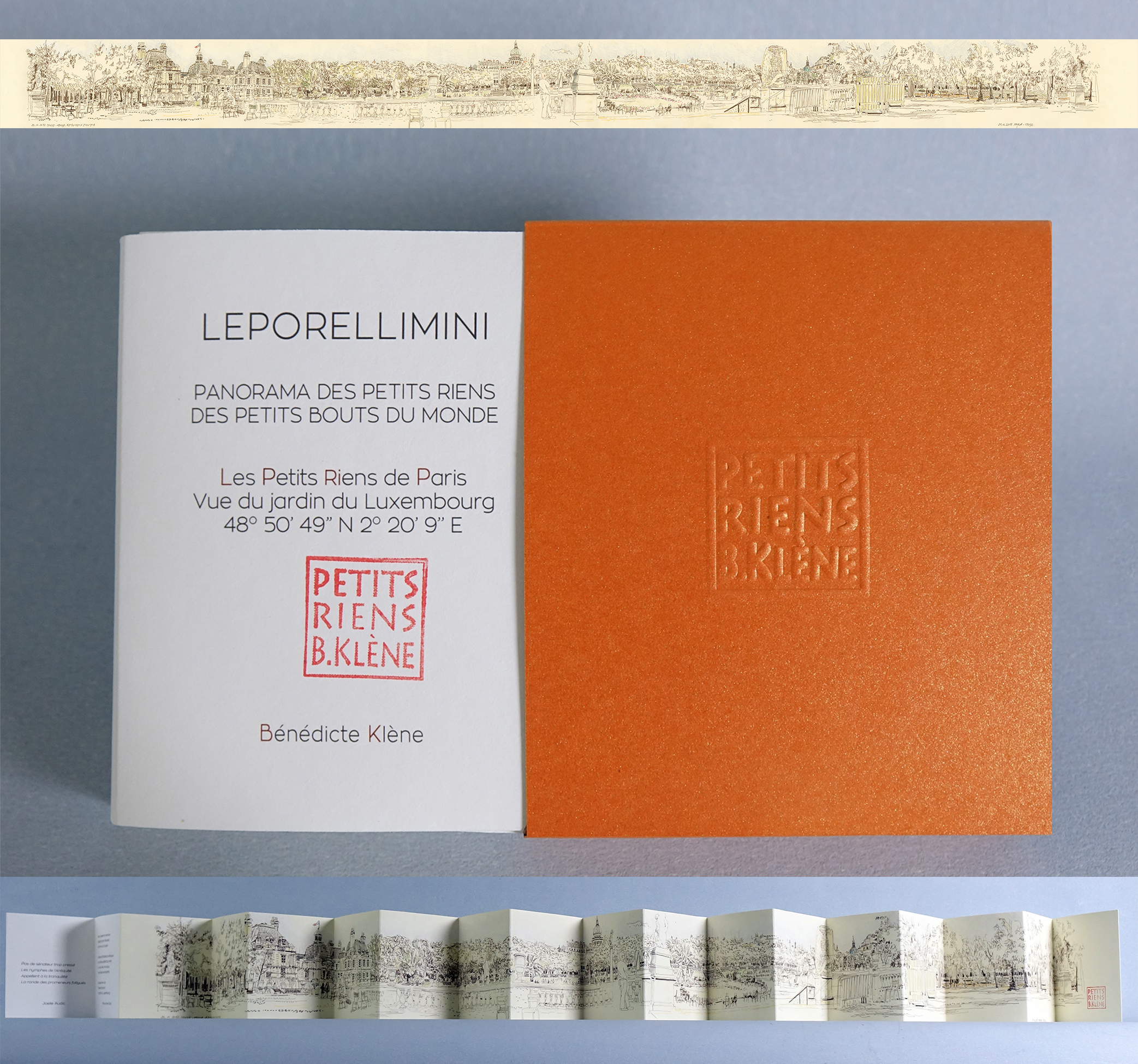 LEPORELLIMINI# 37 // Les Petits Riens de Paris. Vue du jardin du Luxembourg