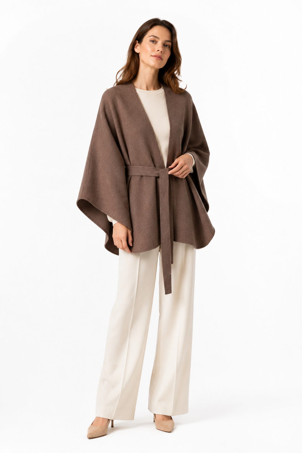 Cashmere Esmée Knit Cape