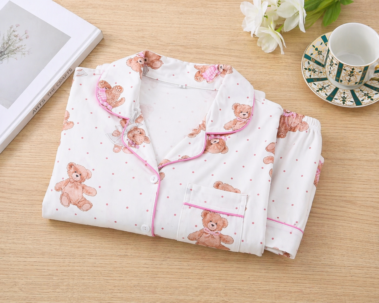 Teddy Bear Pajama Set