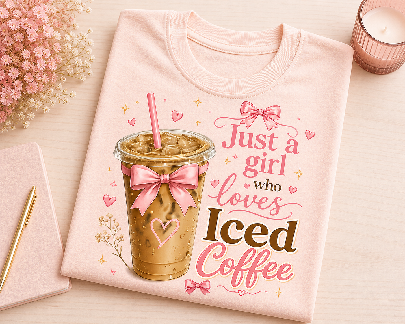Iced Coffee Lover T-Shirt