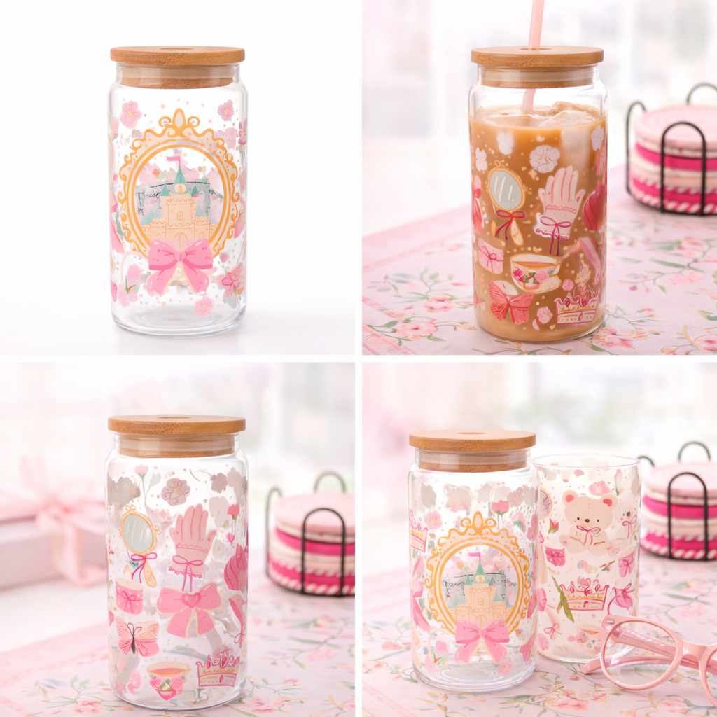 Princess Dream Glass Jar
