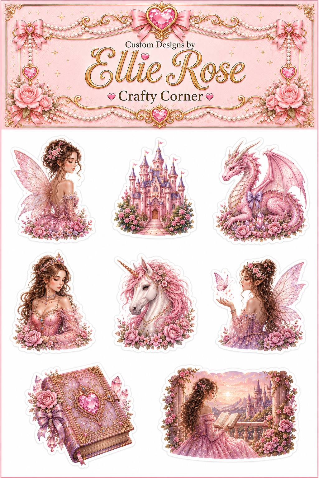 Magical Fantasy Sticker Set
