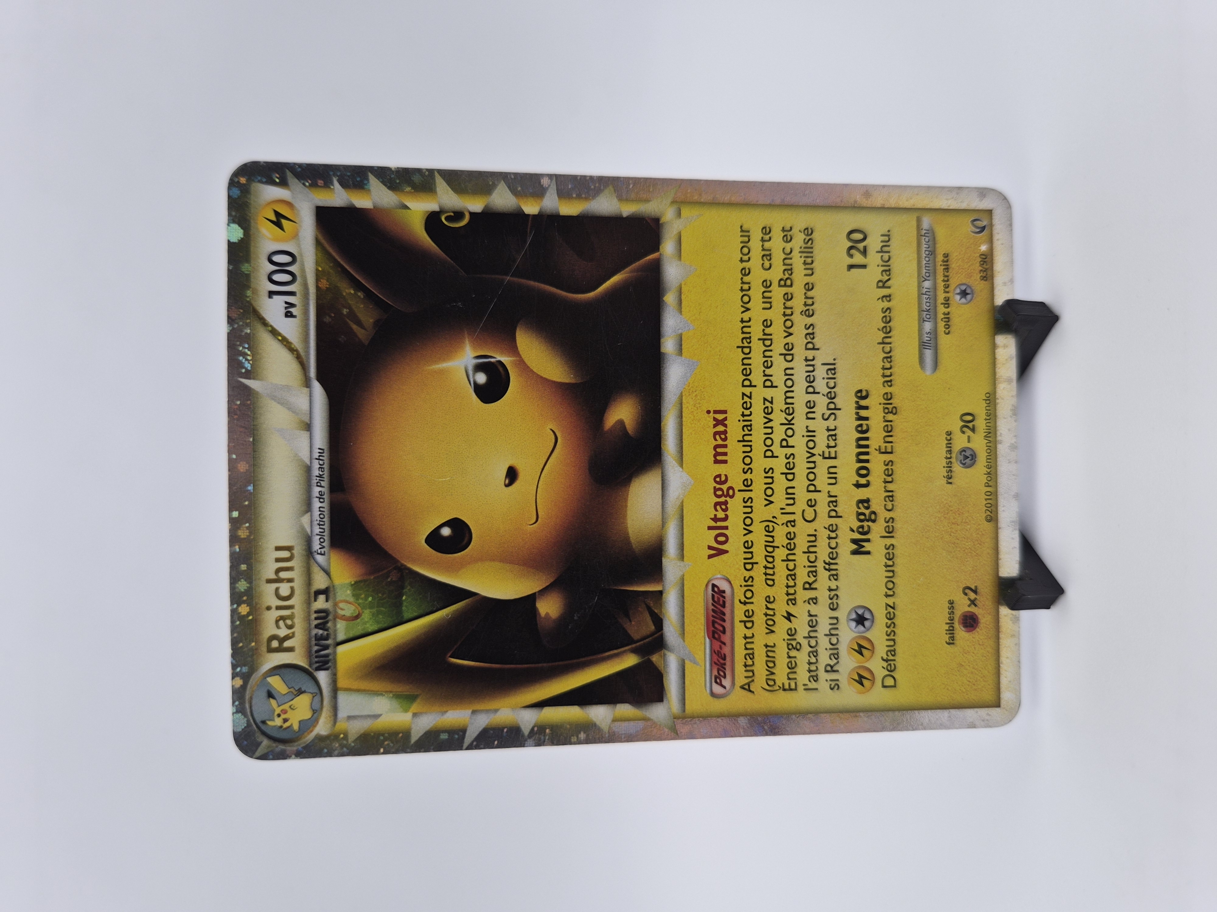 Raichu 83/90 - Indomptable - Bloc Heartgold SoulSilver