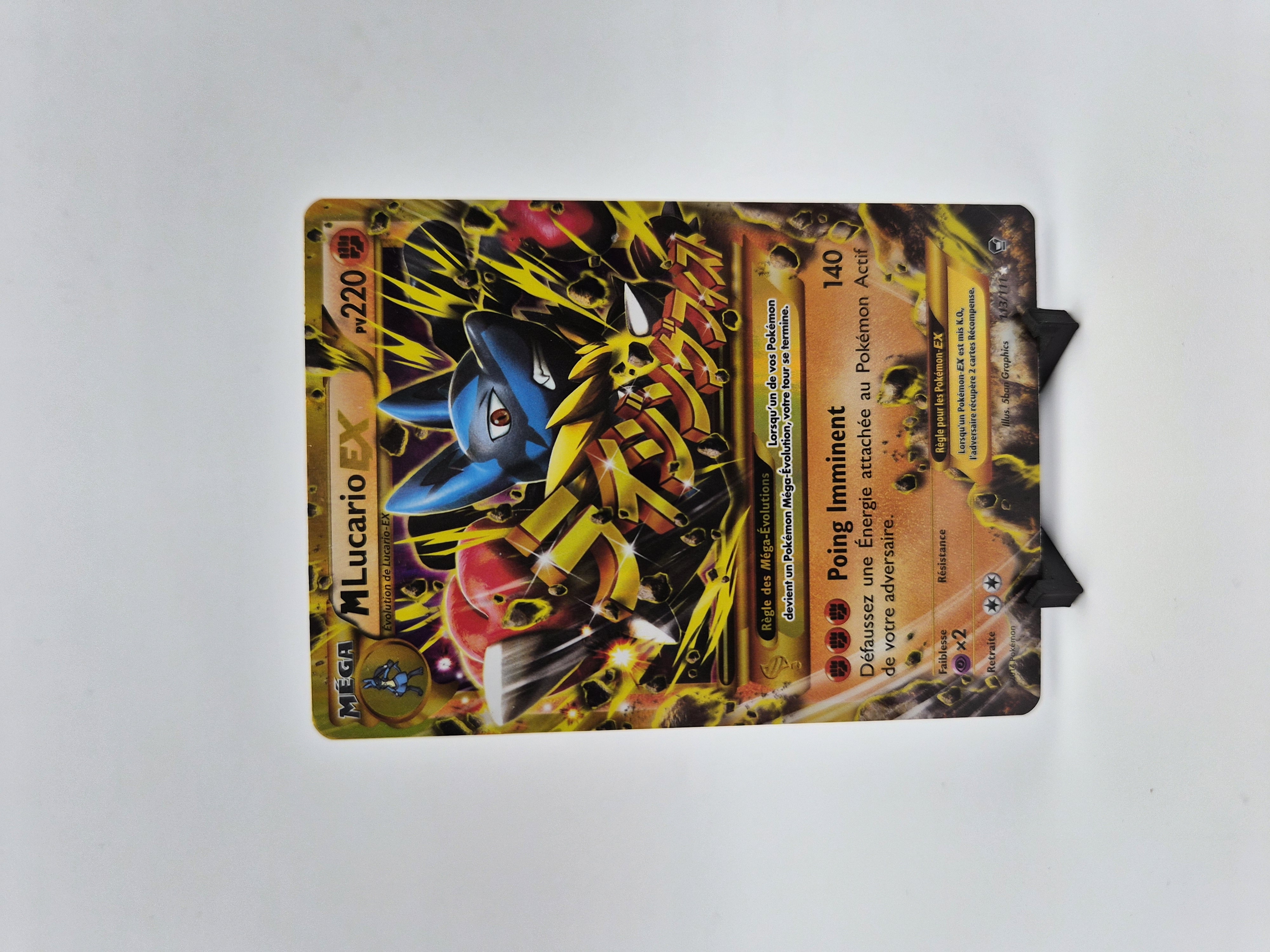 Méga Lucario EX 113/111 – XY : Poings Furieux
