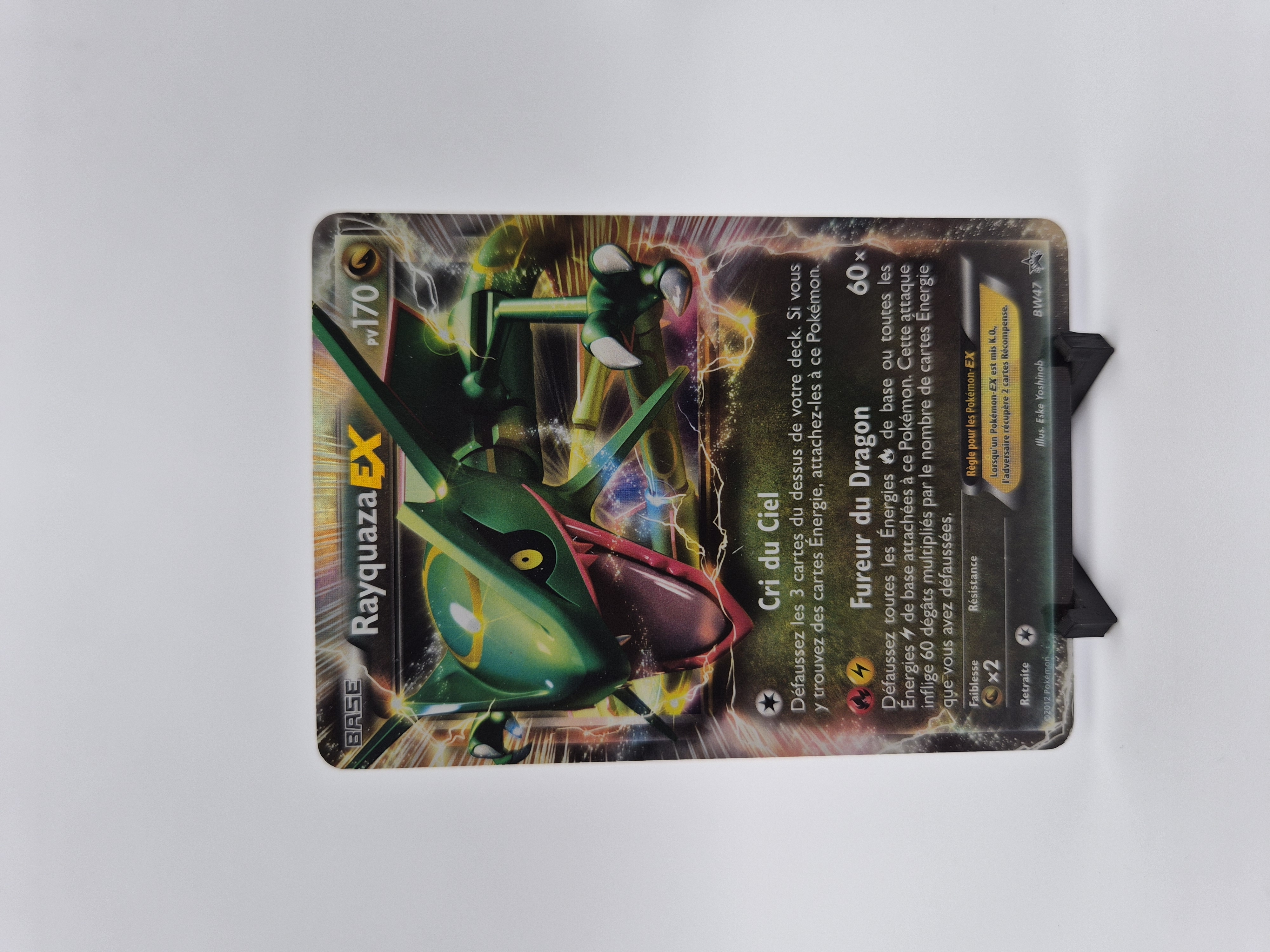 Rayquaza ex BW47 - Promo Black Star - Bloc Noir et Blanc