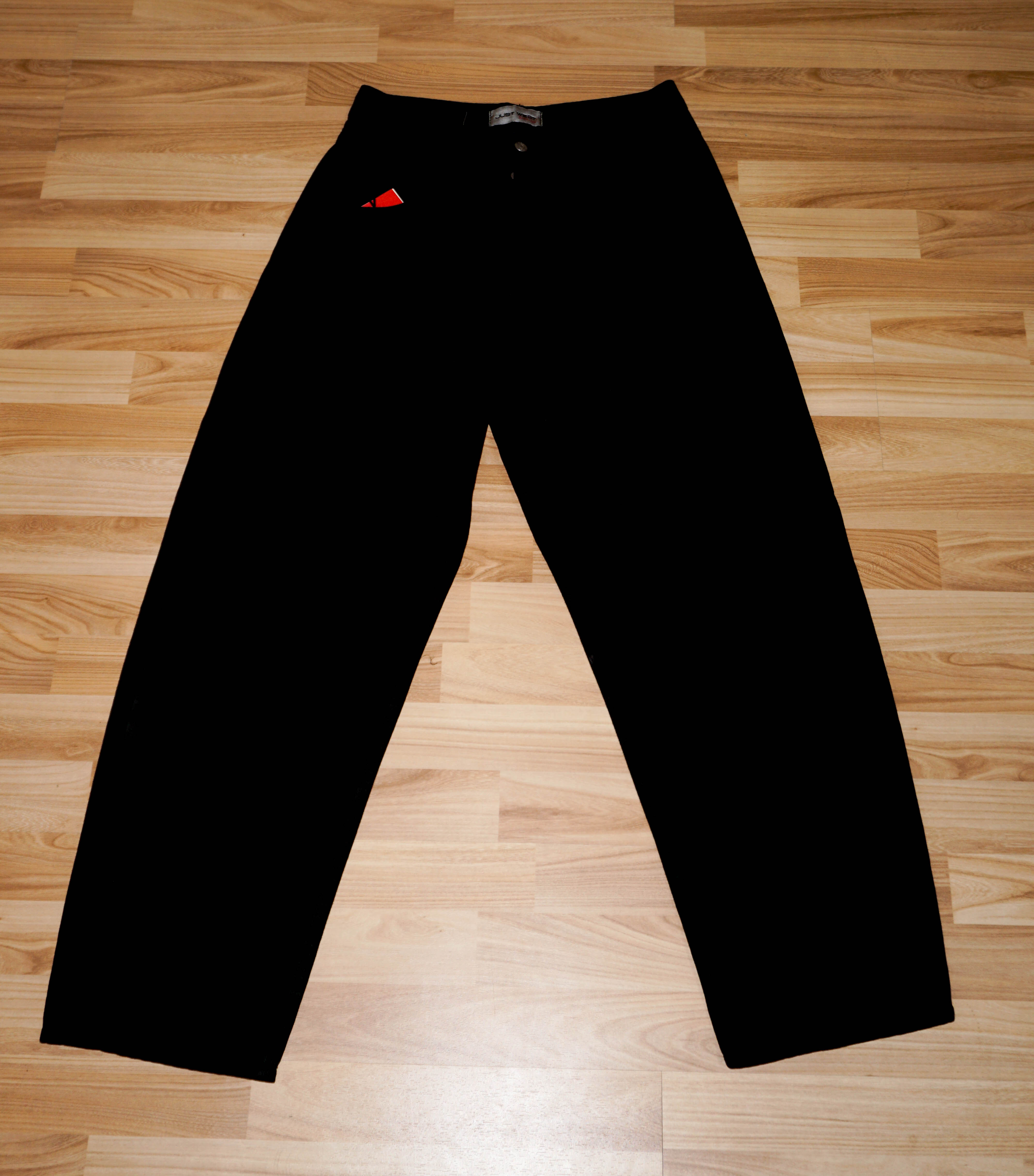 Jeans Nero StreetWear Hood Drip