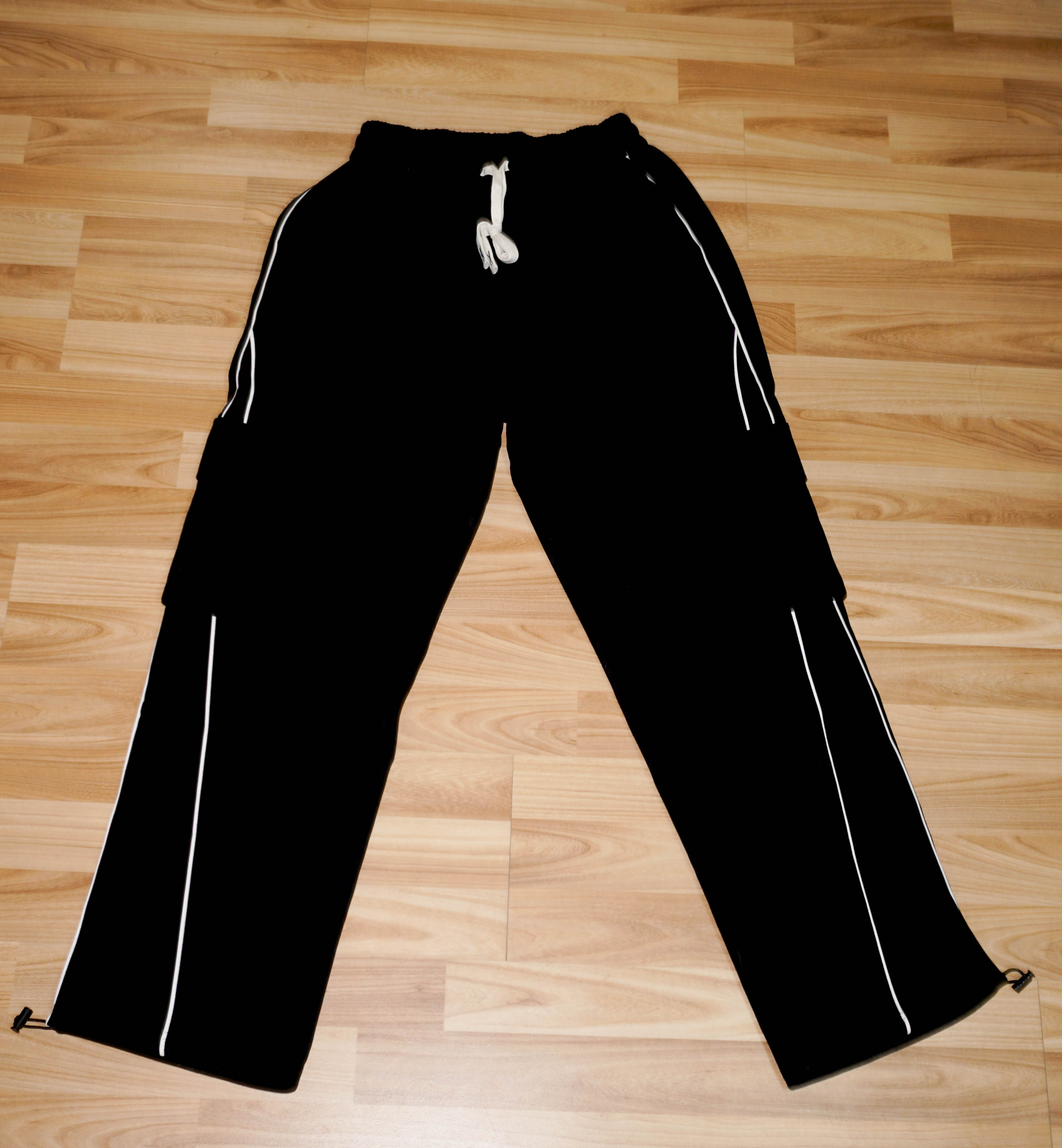 Tuta Streetwear Nera Hood Drip