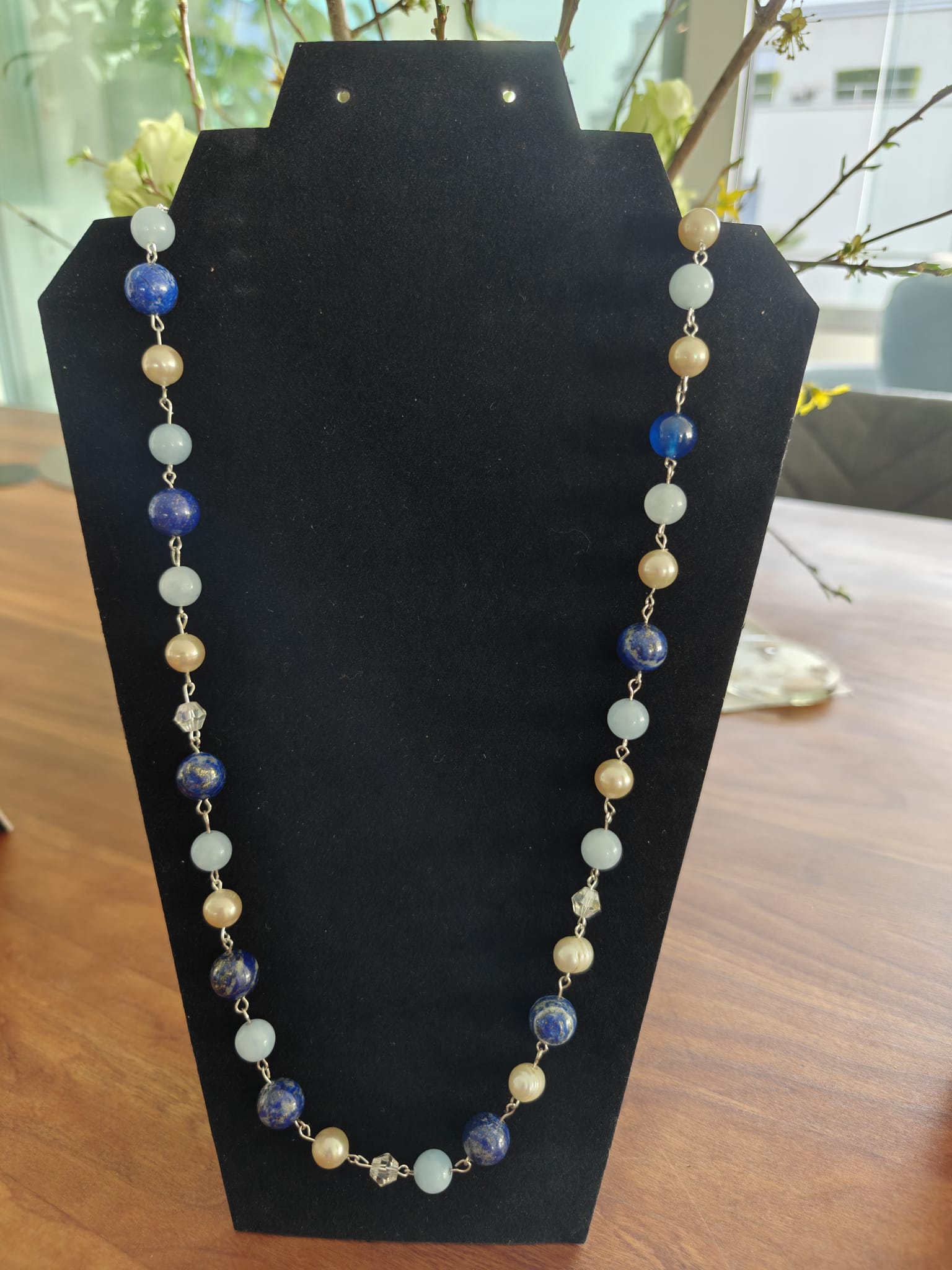 Edelstein-Perlenkette