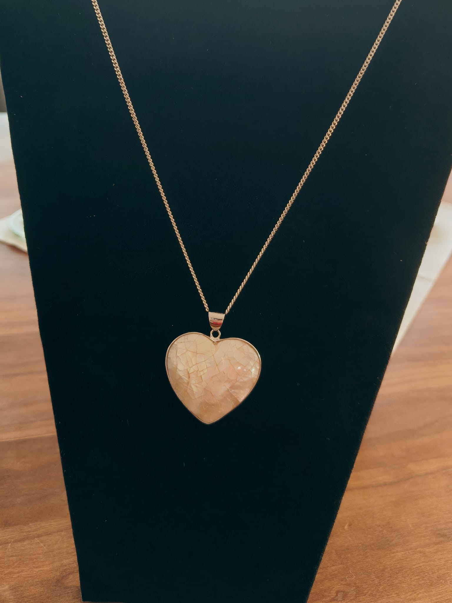 Herz-Anhänger Kette, silber