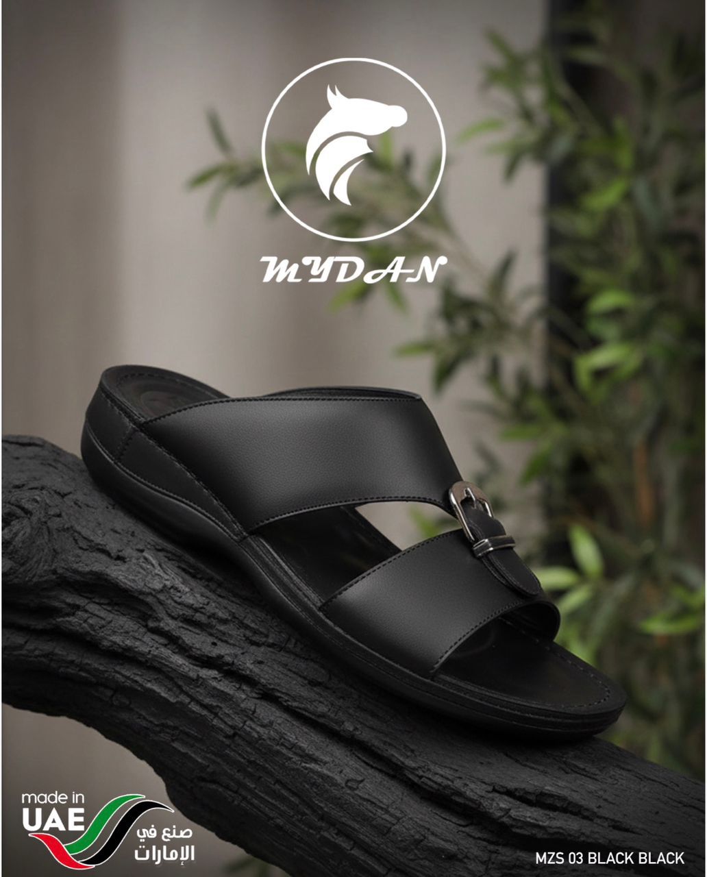 Sandale Noire Mydan