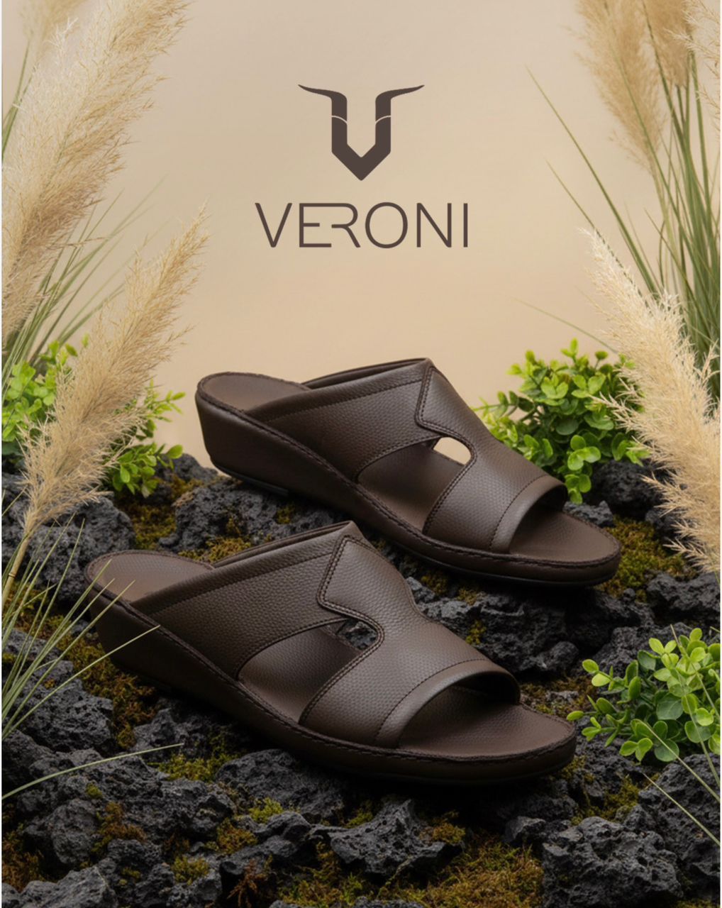 Sandales en cuir Veroni