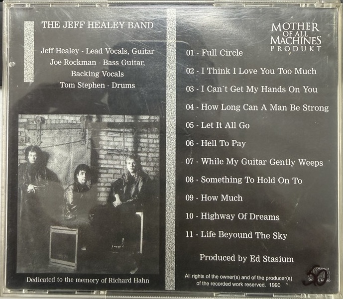 THE JEFF HEALEY BAND