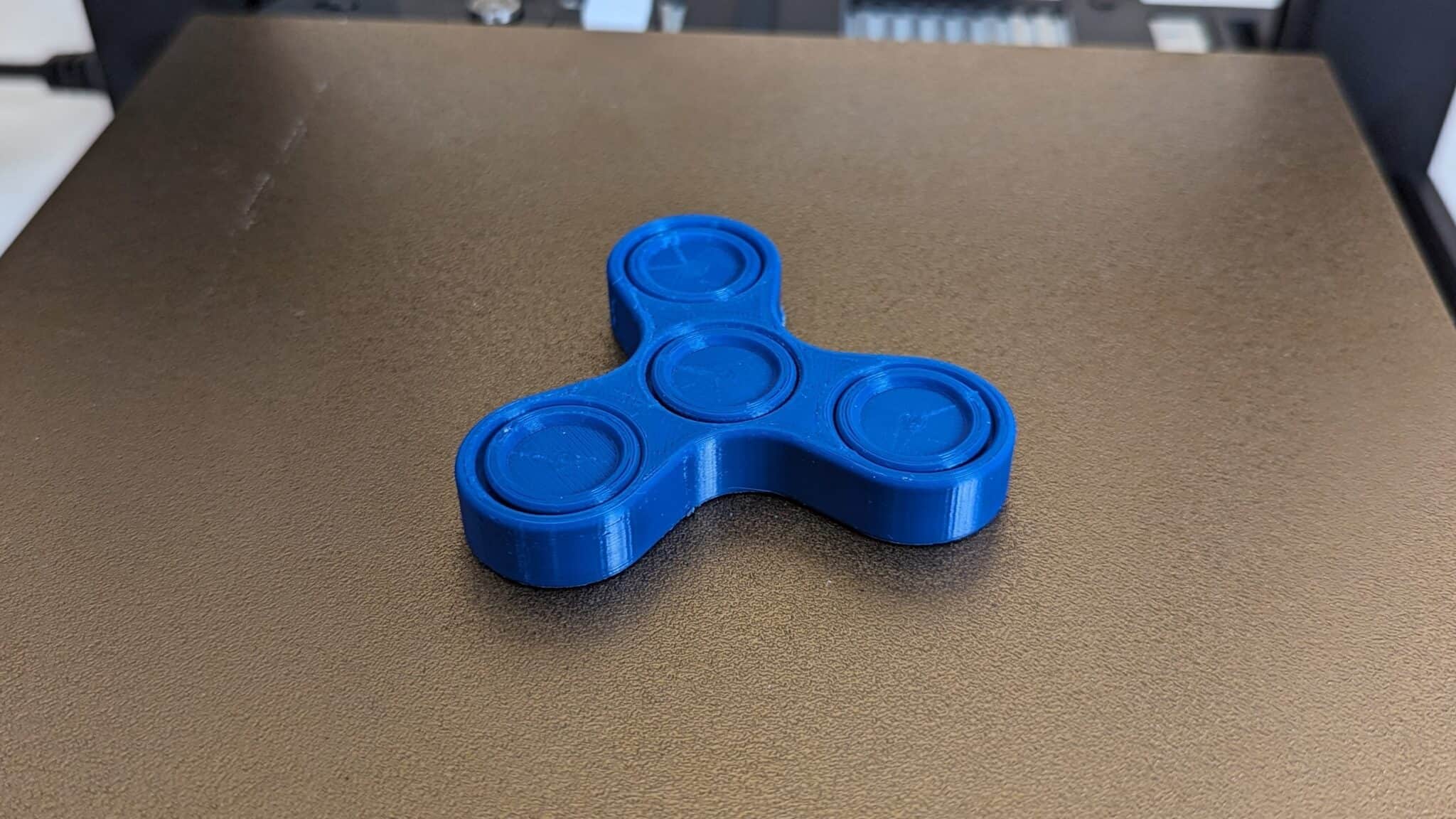 Blue Fidget Spinner