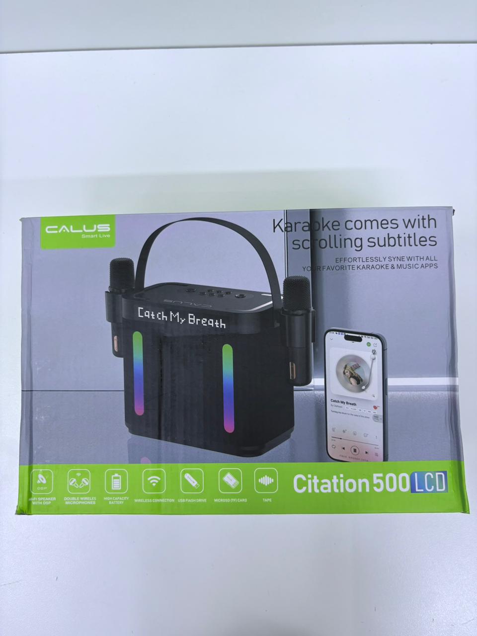 Calus Citation 500 LCD Karaoke Speaker