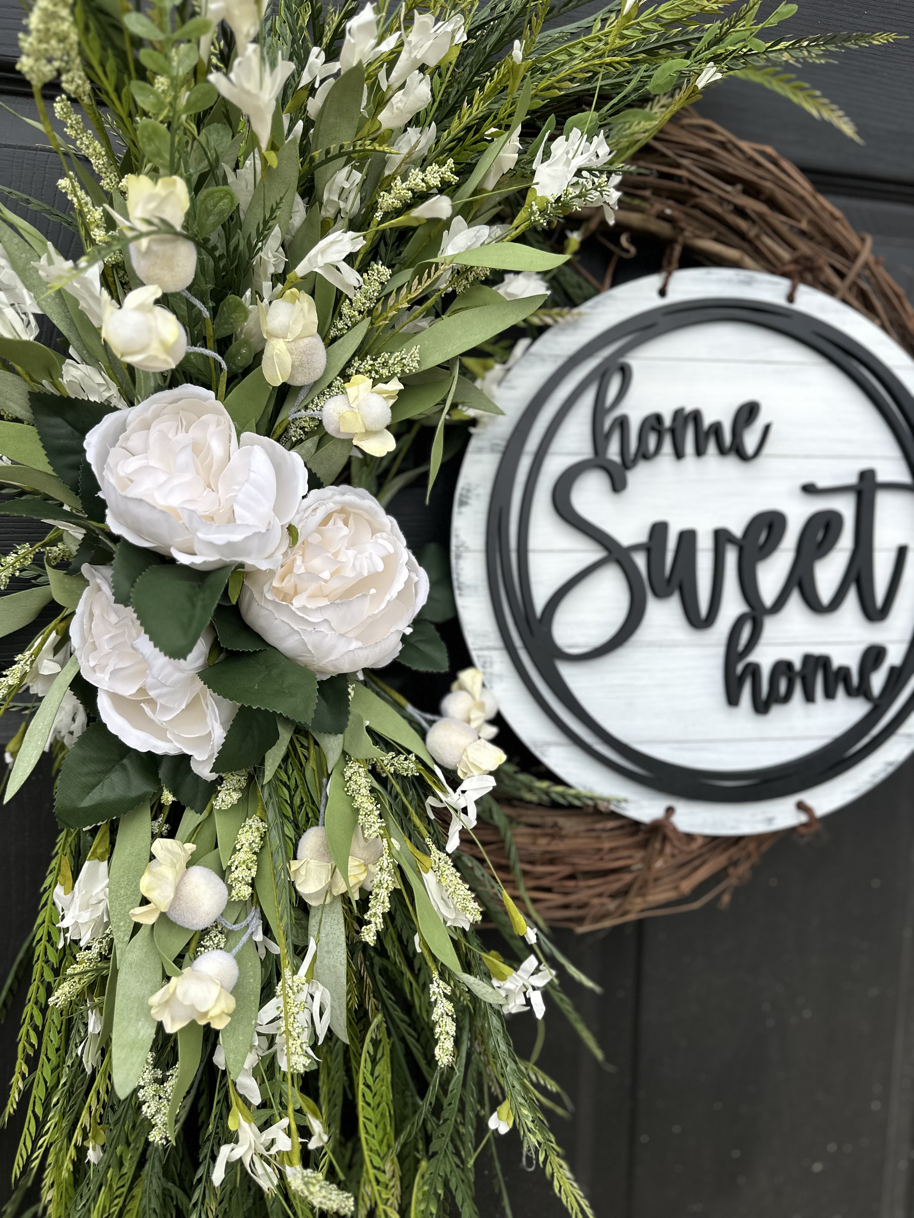 Home Sweet Home Wreath