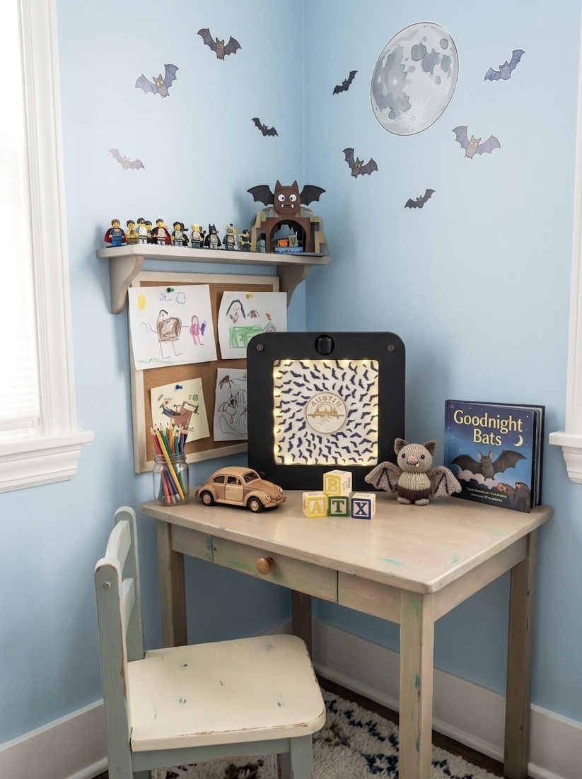 Congress Avenue Glow: Bat City Shadow Art