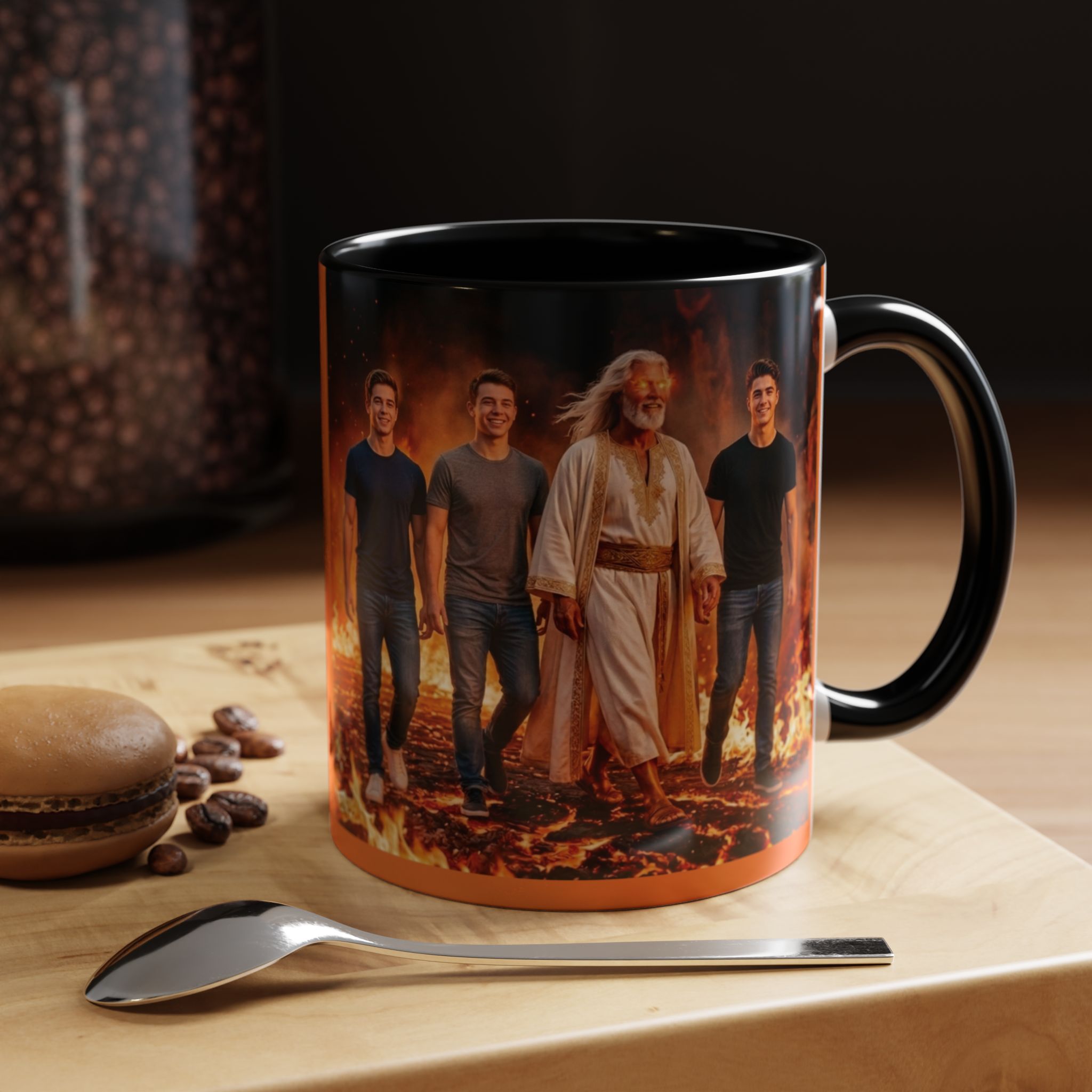Son Of God With Us In The Fire Mug