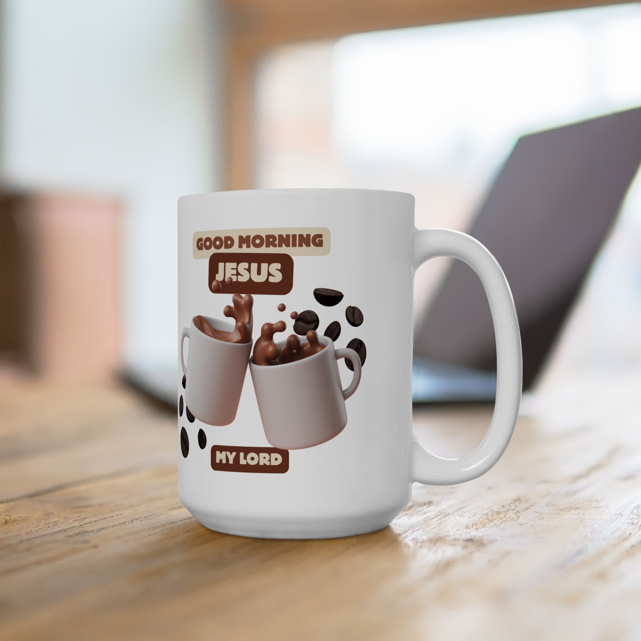 Good Morning Jesus Coffee Mug