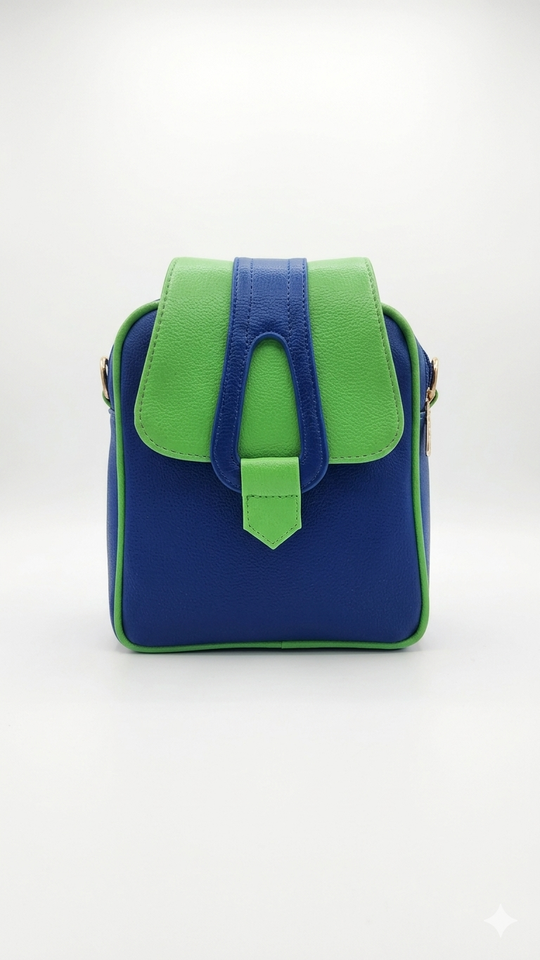 The Mint Fold – Handmade Compact Crossbody Bag