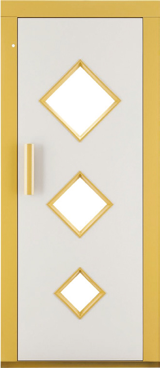 PK 123 Camlı Asansör Kapısı