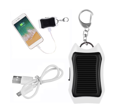 Mobile Charger Solar Keychain