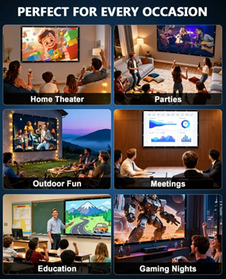 Outdoor/indoor Projector Screen