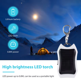 Mobile Charger Solar Keychain