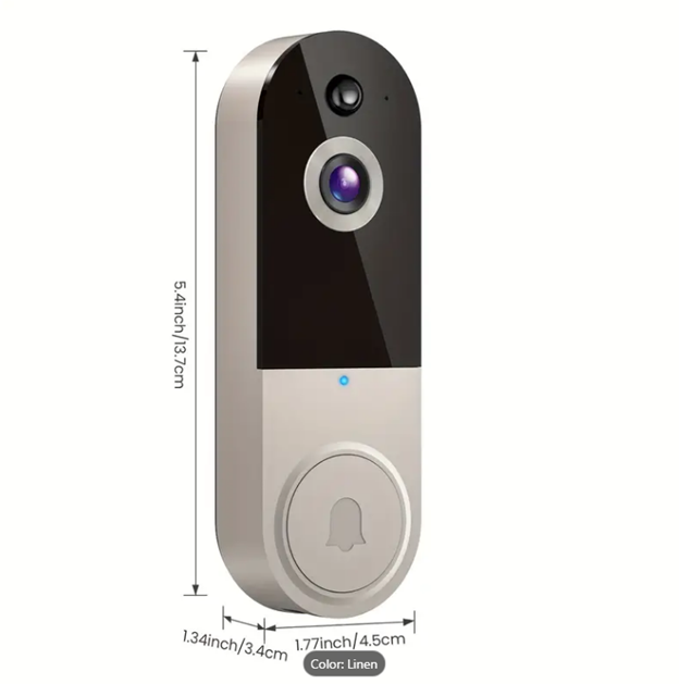Smart Wi-Fi Video Doorbell Camera