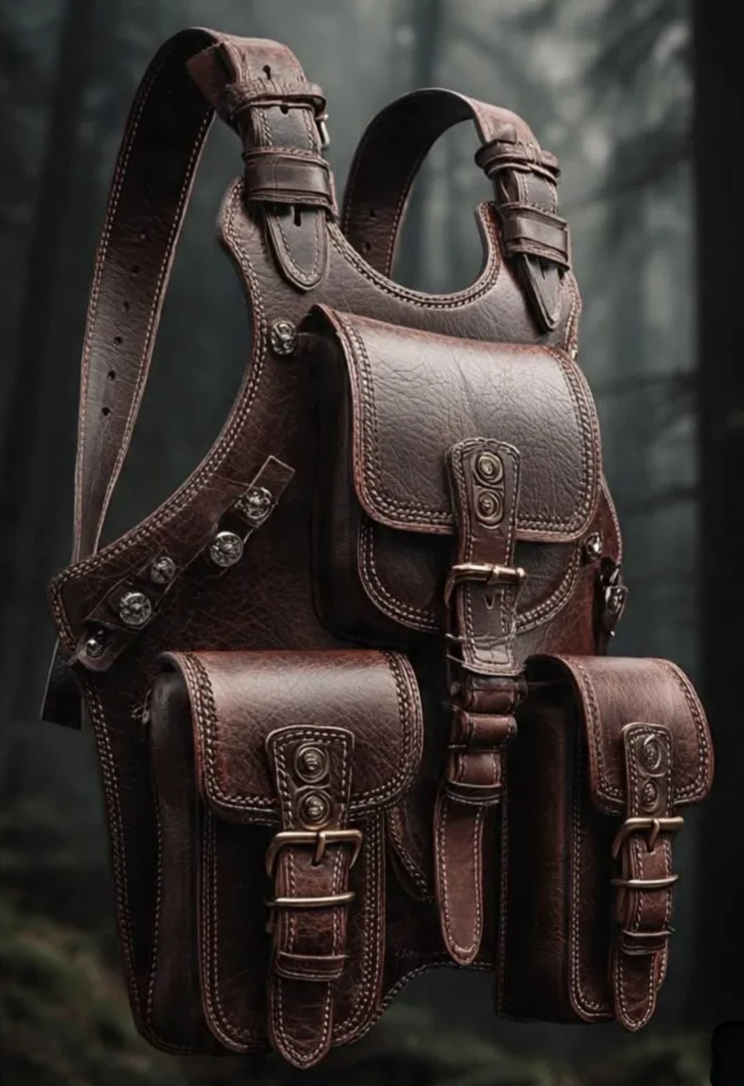 Vintage Leather Utility Harness