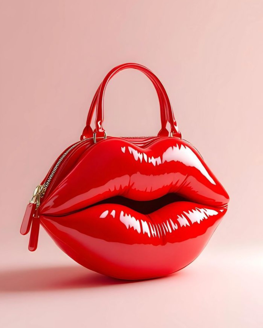 Red Lips Handbag