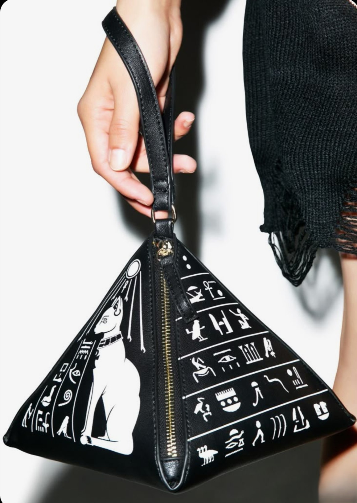 Pyramid Egyptian Cat Handbag