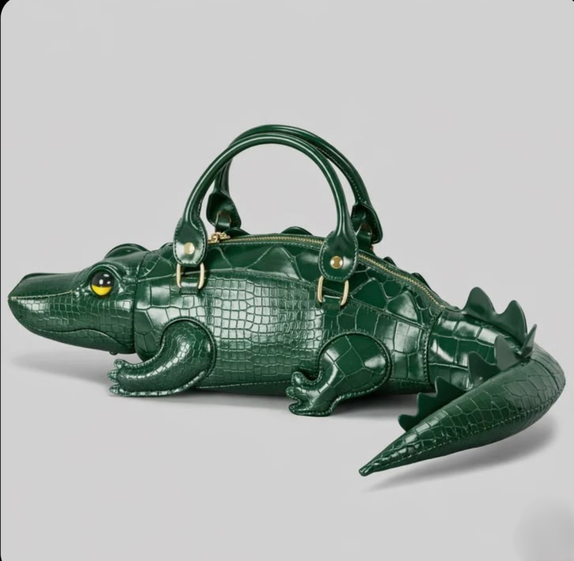 Crocodile Shaped Handbag