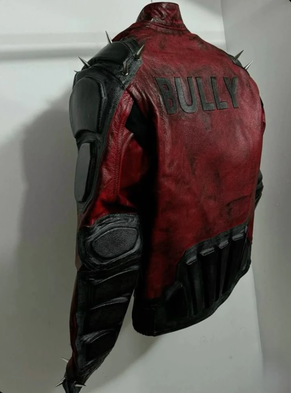 BULLY Spiked Leather Jacket