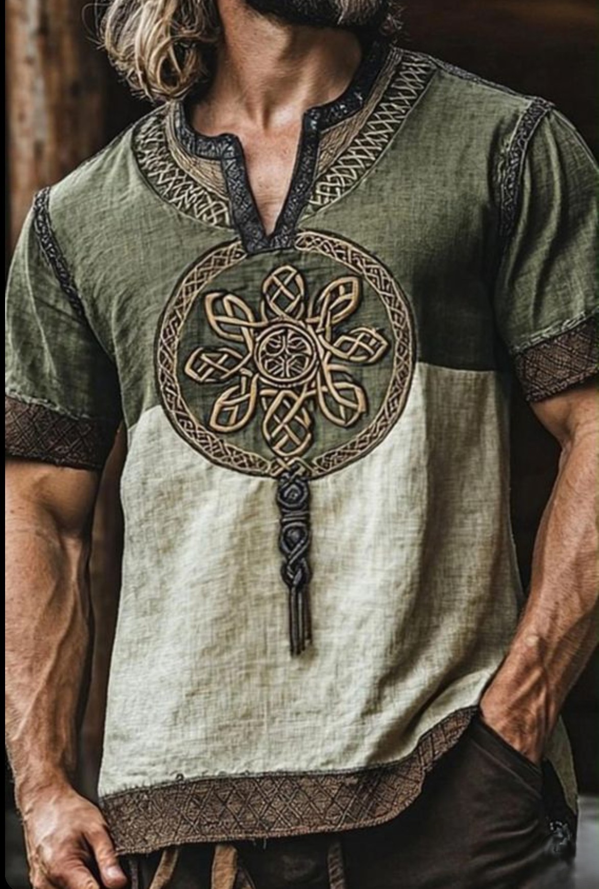 Vintage Viking Tunic Shirt