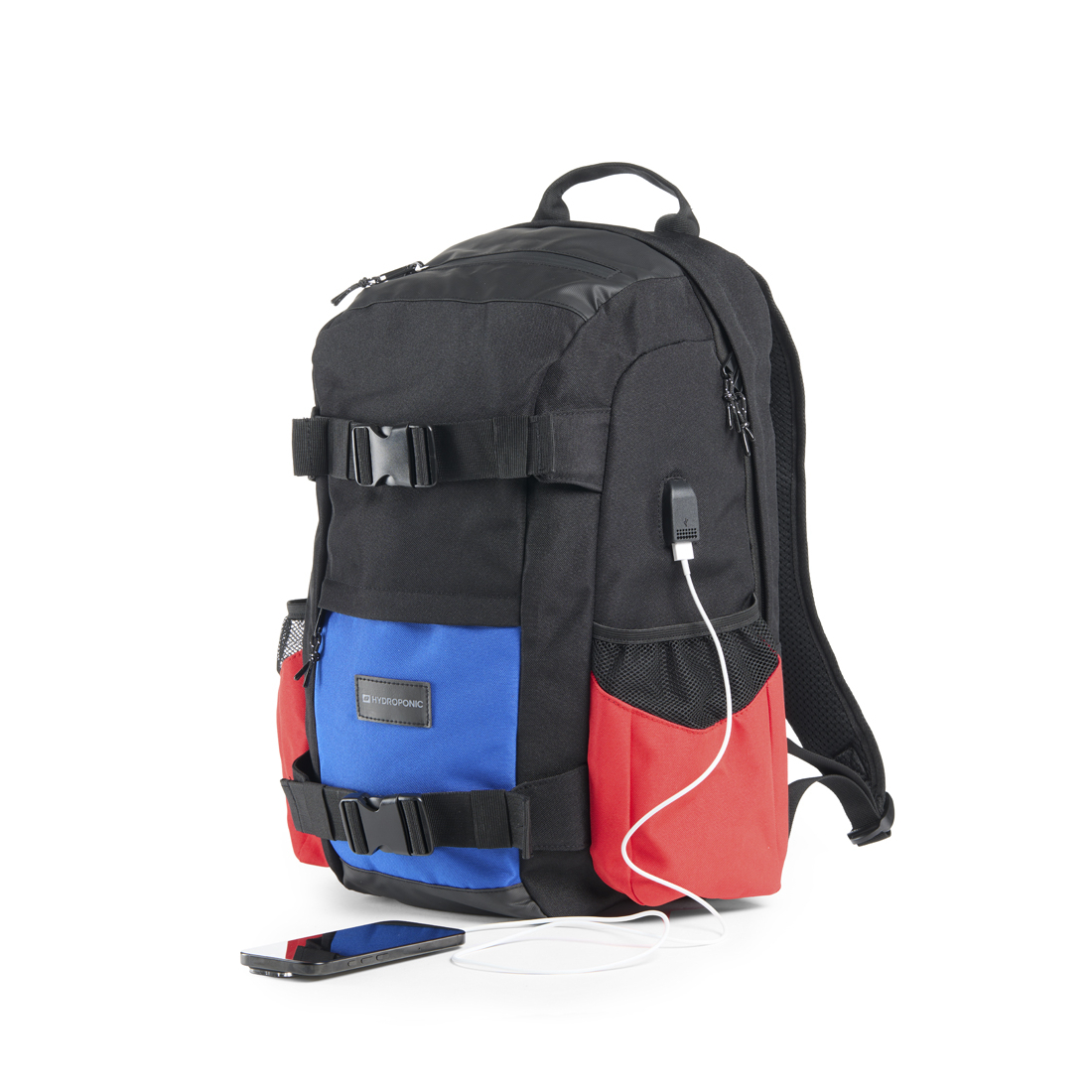 Mochila Skate BG KENTER Black / Blue / Red